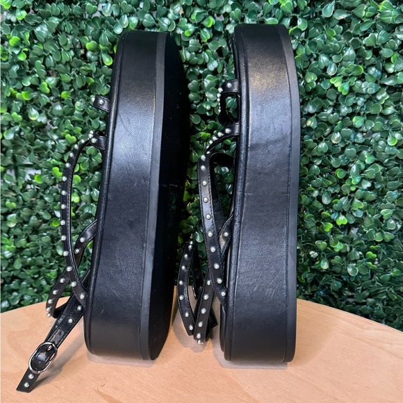 NWT Stuart Weitzman Summerlift Pearl Platform Ankle Strap Sandals Size 7 - Picture 5 of 12